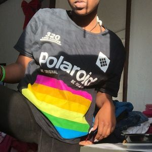 Vintage polaroid tshirt